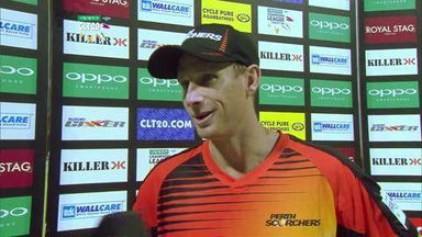 CLT20 2014 M15: PER vs CSK  –   Interview – Adam Voges