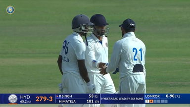 Ranji Trophy 2024/25, Rajasthan vs Hyderabad, Day 4: Match Highlights
