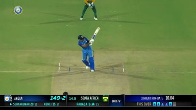 IND vs SA 2022, 2ND T20I: Suryakumar Yadav  Six