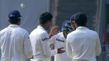 Ind v WI, 2013, 2nd Test: WI 2nd Inn FoW