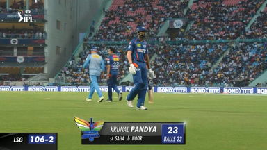 M30: LSG vs GT –  Krunal Pandya  Wicket