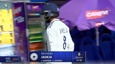 IND vs SA 2025, 2nd Test: Ravindra Jadeja Wicket