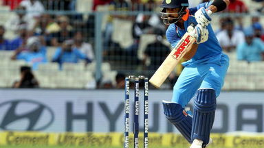 THAT Perfect Punch from Virat Kohli