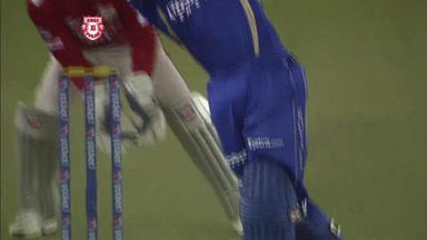 M52: KXIP vs RR – Stuart Binny Wicket