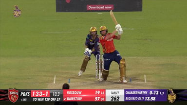 M42: KKR vs PBKS – Jonny Bairstow Six