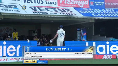 IND vs ENG 2021, 2nd Test, Day 3: Dom Sibley Wicket