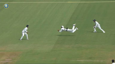 Z R IRANI CUP 2024: Stunner! Devdutt Padikkal pulls off sensational one-handed catch