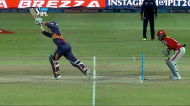 M53: RPS vs KXIP – George Bailey Wicket