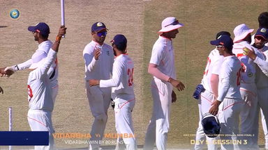 Ranji Trophy 2025 SF2, Vidarbha vs Mumbai, Day 5: Match Highlights