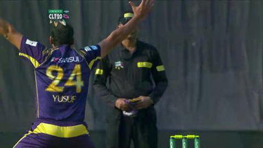 M21: KKR vs HOB –  Aiden Blizzard Wicket