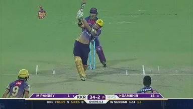 M41: KKR vs RPS   – Gautam Gambhir Six