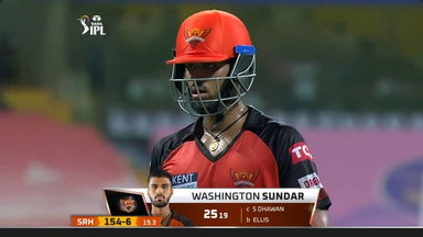 M70: SRH vs PBKS – Washington Sundar Wicket