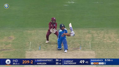 IND-W vs WI-W 2024, 1st ODI: Harmanpreet Kaur Six