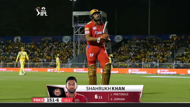M11: CSK vs PBKS – Shahrukh Khan Wicket