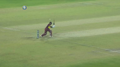 IND vs WI 2022, 2ND T20I: Nicholas Pooran Six