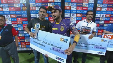 M23: KKR vs GL  – VIVO perfect catch of the match – Manish Pandey