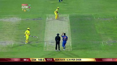 M14: CSK vs MI – Ravindra Jadeja six