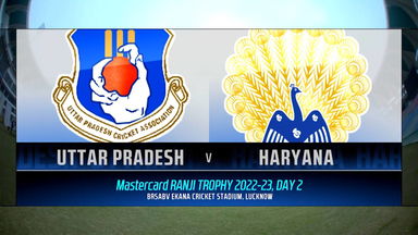 Ranji Trophy  2022/23, Uttar Pradesh vs Haryana Day 2: Match Highlights