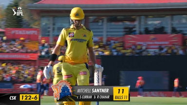 M53: PBKS vs CSK – Mitchell Santner Wicket