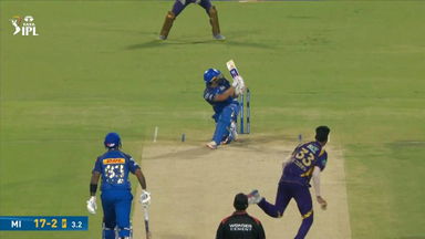 IPL 2026 M65: KKR vs MI - Rohit Sharma Six