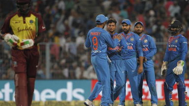IND vs WI 2018, 1st T20I: Fall of wickets