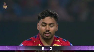 IPL 2026 M15: KKR vs LSG - Ajinkya Rahane Six