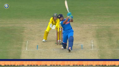 IND-W vs AUS-W 2025, 1st ODI: Richa Ghosh Six