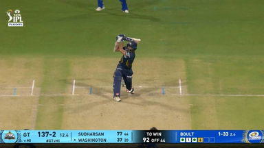 IPL 2025 Eliminator: GT vs MI - Washington Sundar Six