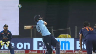 IND vs ENG 2021, 2nd ODI : Liam Livingstone Six