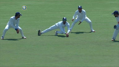 Harvik Desai grabs a stunner