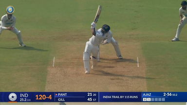 IND vs NZ 2024, 3rd Test: Rishabh Pant Six