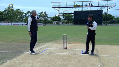 Prof D B Deodhar Trophy 2023-24, East Zone vs North East Zone:  Pitch report