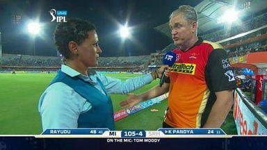 M12: SRH vs MI – Tom Moody Interview