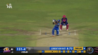 M38: RR vs MI – Tilak Varma Six