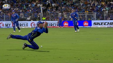 What an effort! Mitchell Santner almost holds onto a stunner