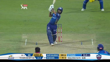 M27: MI vs DC – Ishan Kishan Six