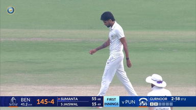 Ranji Trophy 2025, Bengal vs Punjab: Gurnoor Brar's excellent spell of 4/74