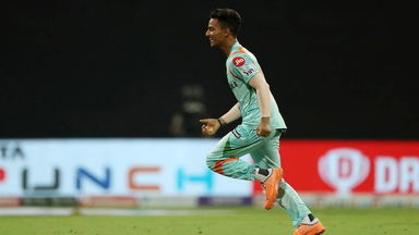 Badoni gets Surya for maiden IPL wicket