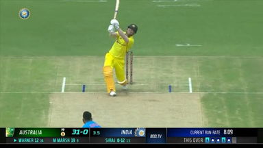 IND vs AUS 2023-24, 3RD ODI: David Warner Six