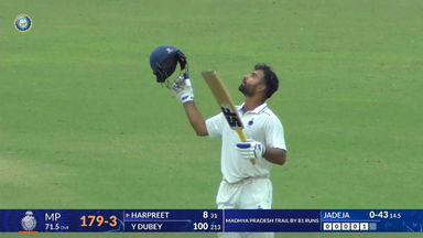 Ranji Trophy 2025-26, Saurashtra vs Madhya Pradesh: Yash Dubey's superb 159(358) propels Madhya Pradesh