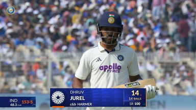 IND vs SA 2025, 1st Test: Dhruv Jurel Wicket