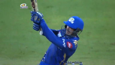 M51: MI vs SRH – Quinton de Kock Six