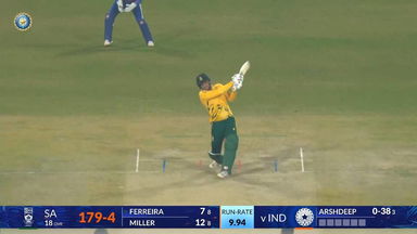 IND vs SA 2025, 2nd T20I: Donovan Ferreira Six