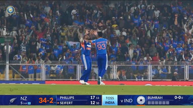 IND vs NZ 2026, 3rd T20I: Fall of Wickets