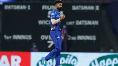 Kartikeya Kumar picks his 1st wicket on Mumbai Indians debut