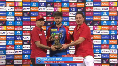 IPL 2025 M66: PBKS vs DC - Player of the Match - Sameer Rizvi