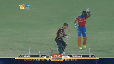 Mr. Warner, was that out?