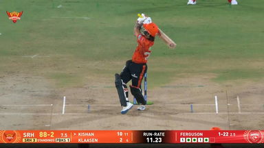 IPL 2026 M49: SRH vs PBKS - Ishan Kishan Six