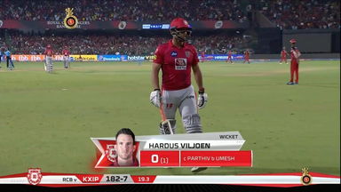 M42: RCB vs KXIP – Hardus Viljoen Wicket