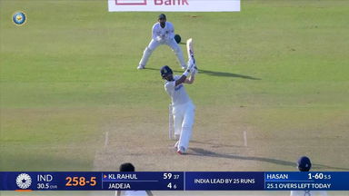 IND vs BAN 2024, 2ND Test: K L Rahul Six